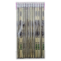 Μολύβια 100usd με Σβύστρα (12 Τμχ.)