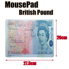 Mousepad British Pound