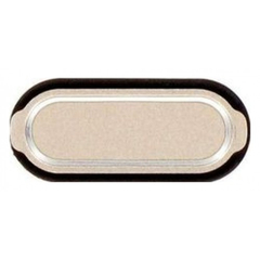 Original Γνήσιο Samsung SM-J730FN Galaxy J7 (2017), SM-J530FN Galaxy J5 (2017) - Home Button Κεντρικό Πλήκτρο Κουμπί Gold
