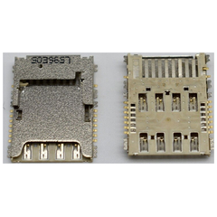 HQ OEM Samsung Galaxy S5 G900F, S5 Neo, G360 Core Prime, G361, G388F Sim Reader Θύρα Αναγνώστη Κάρτας Σίμ