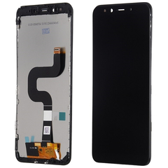 OEM HQ Xiaomi MiA2, Mi A2, Mi 6x LCD Display Assembly Οθόνη + Touch Screen Digitizer Μηχανισμός Αφής+ Frame Πλαίσιο Black