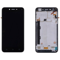 HQ Oem Lenovo Vibe K5 plus A6020A46 Οθόνη 5.3'' LCD Screen + Touch Screen Digitizer Μηχανισμός Αφής + Frame Πλαίσιο Σασί Original Quality AAA Black