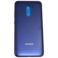 HQ OEM Pocophone F1 Battery cover Καπάκι Μπαταρίας Blue (GRADE AAA)