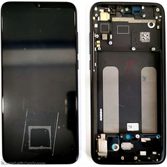 Γνήσιο Original Xiaomi Mi 9 Lite, Mi9 Lite Amoled LCD Display Screen Οθόνη + Touch Screen Digitizer Μηχανισμός Αφής + Frame Πλαίσιο Black 560610118033 5600030F3B00 (Service Pack By Xiaomi)
