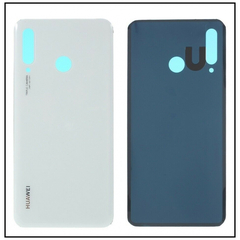 OEM HQ Huawei P30 Lite (MAR-L21, MARIE-L21A,MAR-LX1A,MAR-L23) Battery cover Πίσω Κάλυμμα Καπάκι Μπαταρίας White