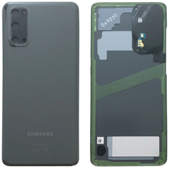 Γνήσια Original Samsung Galaxy S20 5G , SM-G980 G980 BACK REAR BATTERY COVER ΚΑΠΑΚΙ ΚΑΛΥΜΜΑ ΜΠΑΤΑΡΙΑΣ + CAMERA LENS ΤΖΑΜΑΚΙ ΚΑΜΕΡΑΣ COSMIC GRAY GH82-22068A