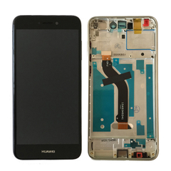 HQ Huawei P8 lite 2017 / P9 lite 2017 PRA-LA1 PRA-LX1 PRA-LX3 Lcd Screen Display Οθόνη + Touch Screen Digitizer Μηχανισμός Αφής + Πλαίσιο Frame Bezel Black