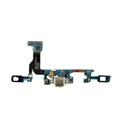 Original Samsung Galaxy S7 G930F G930 SM-G930F Καλωδιοταινία Φόρτισης (Charging Dock Flex) με Μικρόφωνο και Πλήκρα GH97-18576A