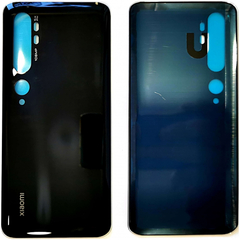 HQ OEM Xiaomi Mi Note 10, Mi Note 10 Pro, Rear Back Battery Cover, Πίσω Καπάκι Κάλυμμα Μπαταρίας Black (Premium A+)
