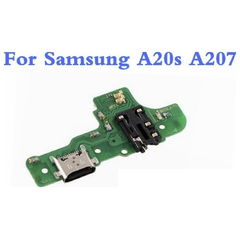 HQ OEM Samsung Galaxy A20s 2019 (SM-A207F) Καλοδιοταίνια Φόστισης Sub Typec. Type-c Usb Plug Charging Board (Charging Dock Flex) GH81-17775A