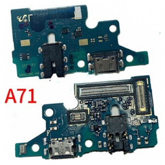 HQ OEM Samsung Galaxy A71 (SM-A715F) Καλοδιοταίνια Φόστισης Sub Typec. Type-c Usb Plug Charging Board (Charging Dock Flex) GH96-12851A