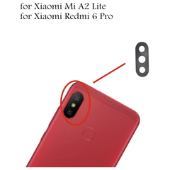 Γνήσιο Original Xiaomi Redmi 6 Pro, MiA2 Lite Camera Lens Τζαμάκι Κάμερας