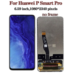 HQ OEM Huawei P Smart Pro, PsmartPro (STK-L21), Y9S, Lcd Screen Display Οθόνη + Touch Screen Digitizer Μηχανισμός Αφής Black (Grade AAA+++)