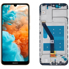 HQ OEM Huawei Y6 2019 (MRD-LX2) Honor 8A Dual Sim (AT-L09, JAT-L29, JAT-AL00, JAT-TL0)  (Y6S JAT-L29, JAT-LX1, JAT-LX3)  Lcd Display Screen Οθόνη + Touch Screen Digitizer Μηχανισμός Αφής + Frame Πλαίσιο Black (Grade AAA+++)