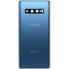 HQ OEM Samsung Galaxy S10 Plus SM-G975F Battery Cover Καπάκι Μπαταρίας + Camera Lens Blue