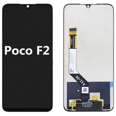 OEM HQ Xiaomi Pocophone F2 LCD Display Assembly Screen Οθόνη + Touch Screen Digitizer Μηχανισμός Αφής Μαύρο Black (GRADE AAA+++)