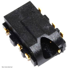 Γνησιο Original SAMSUNG J530F SM-J530 GALAXY J5 2017, j7 2017 SM-J730f J730, Επαφή Κονέκτορας Ακουστικών AUDIO JACK Connector, 3722-004081 Bulk​