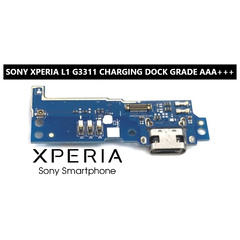 HQ OEM Sony Xperia G3311 G3312 G3313 Xperia L1 Micro Usb Dock Charge Connector flex Καλωδιοταινία φόρτισης + Microphone Μικρόφωνο ​A/8CS-81000-0004 (Grade AAA+++)