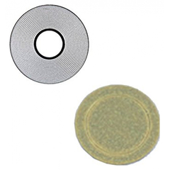 OEM HQ Huawei Mate 8 MT7-TL00, MT7-L09, MT7-TL10 Camera Lens Τζαμάκι Κάμερας Ασημί Silver