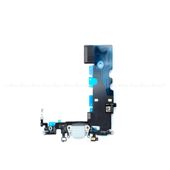 HQ OEM Συμβατό Με Apple Iphone 8 Plus, Iphone8 Plus Charging Dock Connector Lightning Flex Καλωδιοταινία Κονέκτορας Φόρτισης + Microphone Μικρόφωνο​ White Άσπρο (Premium A+​)
