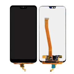 OEM HQ Huawei Honor 10 COL-AL10 COL-L29 5.8" Lcd Screen Display Οθόνη + Touch Screen Digitizer Μηχανισμός Αφής Black without Fingerprint