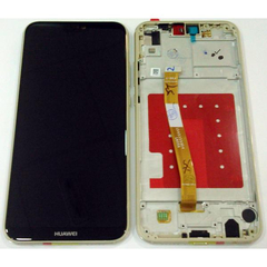 OEM HQ Huawei P20 Lite (ANE-AL00, ANE-TL00)/ P20 Lite Dual SIM (ANE-L21, ANE-LX1) Lcd Screen Display Οθόνη + Touch Screen Digitizer Μηχανισμός Αφής + Πλαίσιο Frame Bezel Gold
