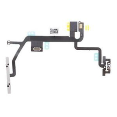 OEM HQ Iphone 8 Καλωδιοταινία Ήχου Πλαϊνά Πλήκτρα Volume Flex Cable + On/Off + Mic Μικρόφωνο (Grade AAA+++)