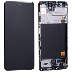 Γνήσια Original Samsung Galaxy A51 2020 (SM-A515F) Amoled Lcd Display Screen Οθόνη + Touch Screen Digitizer Μηχανισμός Αφής GH82-21669A (Service Pack By Samsung)