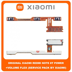 Original Γνήσιο Xiaomi Redmi Note 8T Note8T (M1908C3XG) Power ON / OFF Volume Flex Cable Button Καλωδιοταινία Κουμπιών Έντασης Εκκίνησης (Service Pack By Xiaomi)