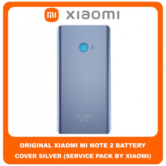 Γνήσιο Original Xiaomi Mi Note 2, Mi Note2 (2015213) Rear Back Battery Cover Πίσω Κάλυμμα Καπάκι Μπαταρίας Silver (Service Pack By Xiaomi)