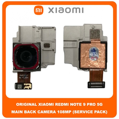 Original Γνήσιο Xiaomi Redmi Note 9 Pro 5G, Note9 Pro 5G (M2007J17C) Main Rear Back Camera Module Flex 108 MP f/1.8 26mm Wide Πίσω Κεντρική Κάμερα (Service Pack By Xiaomi)