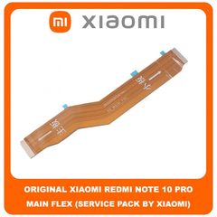 Original Γνήσιο Xiaomi Redmi Note 10 Pro , Redmi Note10 Pro (M2101K6G, M2101K6R) Main Flex FPC Cable Motherboard Connector Κεντρική Καλωδιοταινία (Service Pack By Xiaomi)
