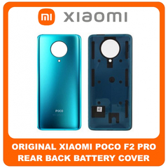 Γνήσια Original Xiaomi Poco F2 Pro (M2004J11G) Rear Back Battery Cover Πίσω Κάλυμμα Καπάκι Μπαταρίας Neon Blue Μπλε (Service Pack By Xiaomi)