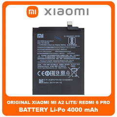 Γνήσια Original Xiaomi Mi A2 Lite/Redmi 6 Pro (M1805D1SG) BN47 Battery Μπαταρία Li-Po 4000 mAh (Bulk) 46BN47A02085 (Service Pack By Xiaomi)