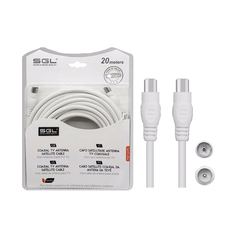 Καλώδιο Κεραίας tv Coax Male-Coax Female - 20m - 722bc - 194754