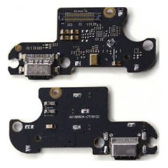HQ OEM Xiaomi Mi8 Lite Καλωδιοταινία Φόρτισης SUB Type-C Plug Charging Board (Charging Dock Flex) + Mic Μικρόφωνο