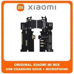 Γνήσια Original Xiaomi Mi Mix (MIX) USB Type-C Charging Dock Connector Flex Sub Board, Καλωδιοταινία Υπό Πλακέτα Φόρτισης + Microphone Μικρόφωνο (Service Pack By Xiaomi)