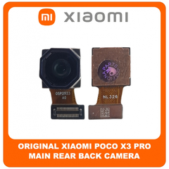 Γνήσια Original Xiaomi Poco X3 Pro, Poco X3Pro (M2102J20SG, M2102J20SI) Main Rear Back Camera Module Flex Πίσω Κεντρική Κάμερα 48 MP, f/1.8, (wide), 1/2.0", 0.8µm, PDAF 410200003Z5E (Service Pack By Xiaomi)