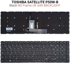 Πληκτρολόγιο Toshiba P50w-b no Frame uk Backlight
