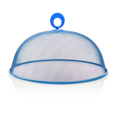 Διάτρητη Καμπάνα Τροφίμων Μεταλλική Μπλε