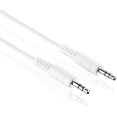 Καλώδιο aux (3.5mm) 1m Λευκό