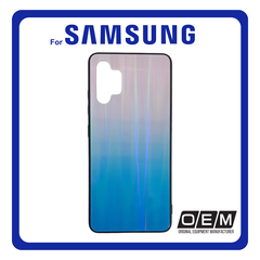 Θήκη Πλάτης - Back Cover, Silicone Σιλικόνη TPU Aurora Blue Μπλε For Samsung A32 4G