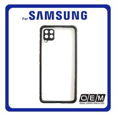 Θήκη Πλάτης - Back Cover, Silicone Σιλικόνη Defender Hybrid TPU Black Μαύρο For Samsung A22 4G