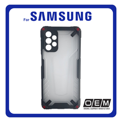 Θήκη Πλάτης - Back Cover, Silicone Σιλικόνη Defender Hybrid TPU Black Μαύρο For Samsung A32 5G