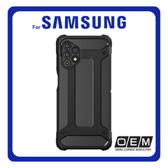 Θήκη Πλάτης - Back Cover, Silicone Σιλικόνη Armor Carbon Hybrid TPU Black Μαύρο For Samsung A32 4G