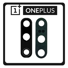 HQ OEM Συμβατό Για Oneplus 7 Pro (GM1911, GM1913, GM1917, GM1910, GM1915) Rear Back Camera Glass Lens Πίσω Τζαμάκι Κάμερας Black Μαύρο (Grade AAA+++)
