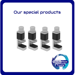 MR - Σετ 4 Τεμαχίων Μεταλλικοί Σφικτήρες Universal Adjustable Metal Phone LCD Fixture Clamp 4 PCS/ set