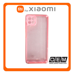 Θήκη Πλάτης - Back Cover, Silicone Σιλικόνη Armor Glitter TPU Pink Ροζ For Xiaomi Redmi 9C