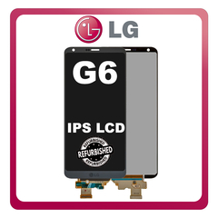 New Refurbished LG G6 (H870, H870DS, H873) IPS LCD Display Screen Assembly Οθόνη + Touch Screen Digitizer Μηχανισμός Αφής Mystic White Ασημί