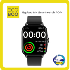 Egoboo M4 Smartwatch POP – Μαύρο